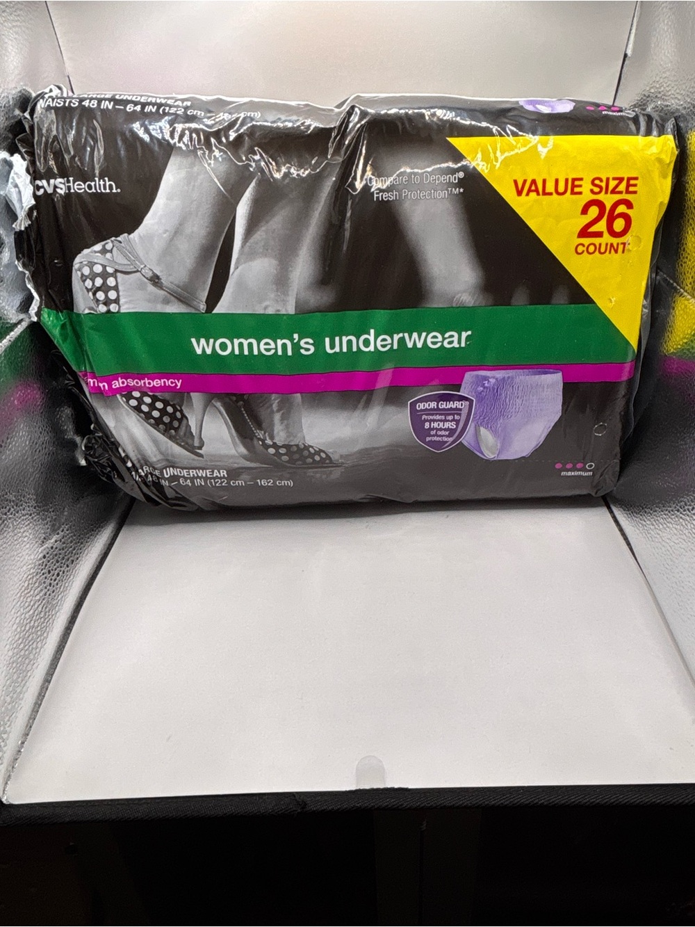 Women’s Underwear Value Size 26 - Black/Purple